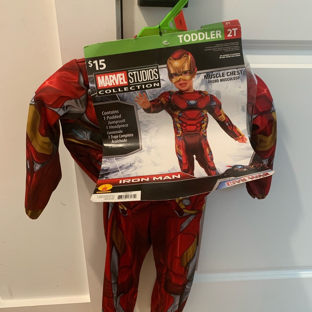 Toddler iron man Halloween costume